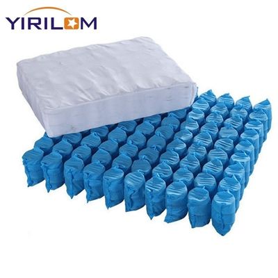 Muelle de bolsillo de alambre de acero de alto carbono para sofá con tamaño personalizado y embalaje comprimido