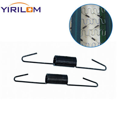 Buen precio Clip de fijación de resorte de gancho de equilibrio de alambre de acero alto en carbono con diámetro de 1.5 mm y longitud de 97 mm para resortes en zigzag en línea