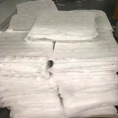 Unidades de resorte de bolsillo de tejido no tejido Sofá personalizado Resorte de bolsillo interior