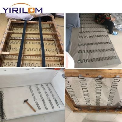 Buen precio 1.8mm-4.0mm Diámetro de alambre Pintura Negra Al por mayor Sofá Zigzag Primavera para muebles en línea