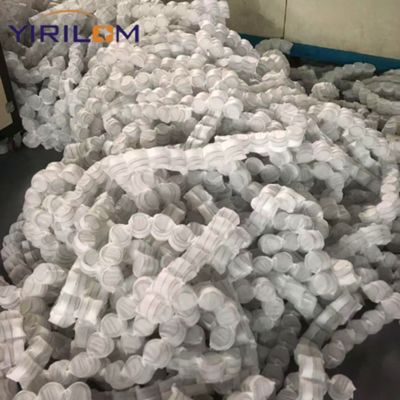 Resorte de bolsillo de tamaño personalizado con aislamiento de movimiento y alambre de acero de alto carbono para resorte interior de sofá