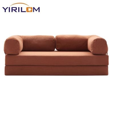 Buen precio Sofá cama moderno comprimido de 3 plazas, sofá cama en caja en línea
