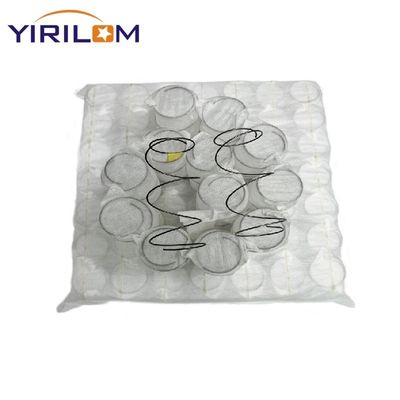 Buen precio Resorte de bolsillo para sofá personalizado de 20 pulgadas con alambre de acero de alto carbono y embalaje comprimido y enrollado en línea
