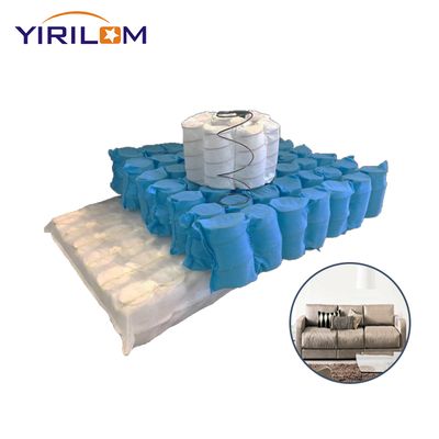 Sofá de alambre de acero al carbono con resorte de bolsillo con movimiento independiente y altura personalizable para muebles