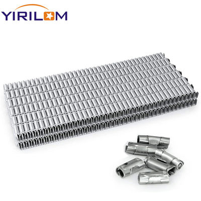 Buen precio Clip de colchón de zinc galvanizado con 0,80 mm de grosor y 22,0 mm de corona para fijación de resortes de sofá en línea