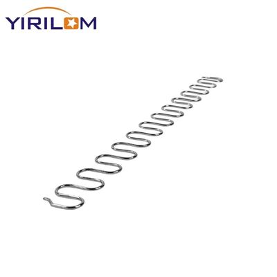 Fabricación de sofás Produce ODM Muelles de asiento sinuosos en zigzag Muelles de silla en zigzag personalizados