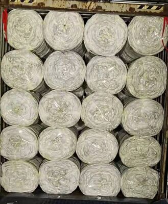 Colchón de alambre de acero de alto carbono de resorte de bolsillo con aislamiento de movimiento y soporte de zona para una mayor comodidad