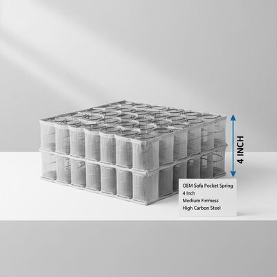 70# Sofá de alambre de acero de alto carbono Muelle de bolsillo con comodidad ergonómica y tamaños personalizables