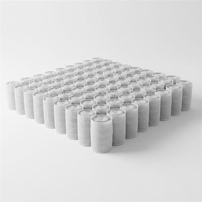 Sofá silencioso y transpirable, bobinas de resorte de bolsillo con alambre de acero de 1,8 mm para la fabricación de sofás