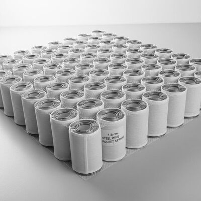 1.8mm Alambre de Acero Envuelto Individualmente Muelle Ensacado Enrollado para Muebles Personalizados