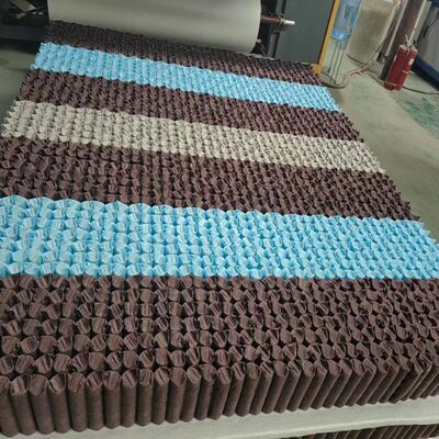 7 pulgadas de altura de la zona de bolsillo de la bobina de resorte con alambre de acero de alto carbono para la fabricación de colchones