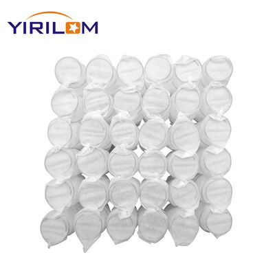 Sofá con resorte de bolsillo personalizable con alambre de acero de alto carbono 70# en embalaje enrollado comprimido al vacío