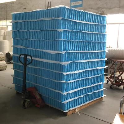 Buen precio Unidad de resorte de bolsillo de colchón de alambre de acero de alto carbono con resorts anidados independientes para el apoyo de contorno del cuerpo en línea