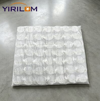 Bobina de resorte ensacado para sofá, silenciosa, altamente duradera, de diámetro de alambre de 1,8 mm a 2,0 mm, para fabricación de sofás de lujo
