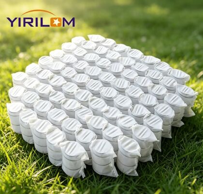 Buen precio Muestra gratuita del fabricante de resorte de sofá 1.8mm 2.0mm resorte de bolsillo de metal para el cojín del sofá en línea