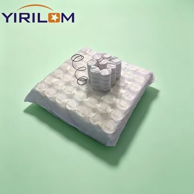 Buen precio Unidad de resortes ensacados de acero con alto contenido de carbono personalizada con compresión en espiral para cojín de asiento de sofá Capacidad de carga de 40 lb en línea