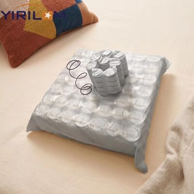 Noisible 4 pulgadas de altura mini unidad de resorte de bolsillo con 80gm Tejido no tejido para muebles de sofá