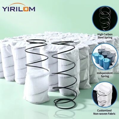 Foshan Fabricante Profesional Muelle Ensacado Independiente para Cojín de Sofá con Alambre de Acero y Tela