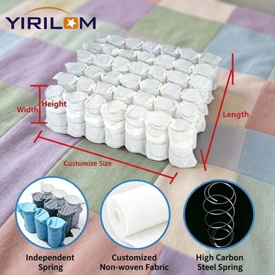 Buen precio Unidad de resorte embolsado de acero para sofás antideformación de larga duración con altura de 6-25 cm para mayor durabilidad en línea