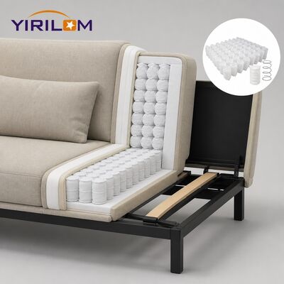 Buen precio Unidad de resorte embolsado de acero para sofás antideformación de larga duración con altura de 6-25 cm para mayor durabilidad en línea