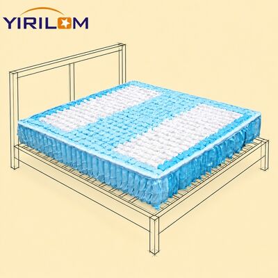 Buen precio Unidad de resorte de bolsillo de doble tamaño de 1.8 mm, 1-3-5-7 zonas, personalizada para colchón en línea