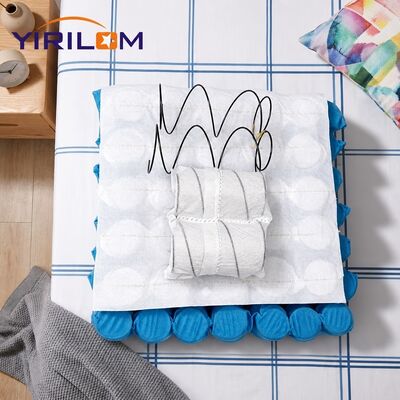 Buen precio Unidad de resorte de bolsillo de alambre de acero de 1.8 mm con tejido no tejido para sofá y colchón de colchón en tamaño personalizado en línea
