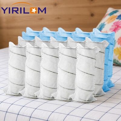 Buen precio Sofá profesional de alambre de acero de alto carbono Unidad de resorte de bolsillo con 6-20 cm de altura y cubierta de tela no tejida en línea