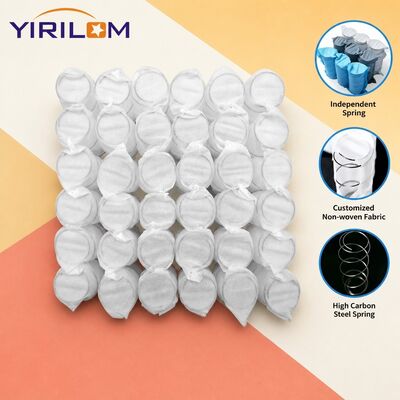 Buen precio Fabrica Foshan Unidad de resorte de bolsillo de alambre de acero de 2.0 mm para soporte de asiento de tapicería de sofá en línea
