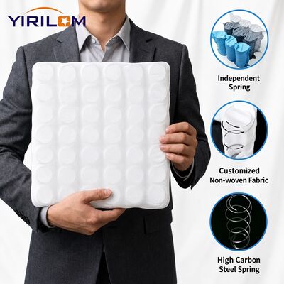 Buen precio Unidad de resorte embolsado de acero de alto carbono ecológico cubierta de tela no tejida para sofá con tamaño personalizado en línea