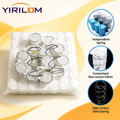 Mini Micro Pocket Spring para el colchón del sofá con alambre de acero de 1.2-1.8 mm y 6-12 cm de altura tamaño personalizado