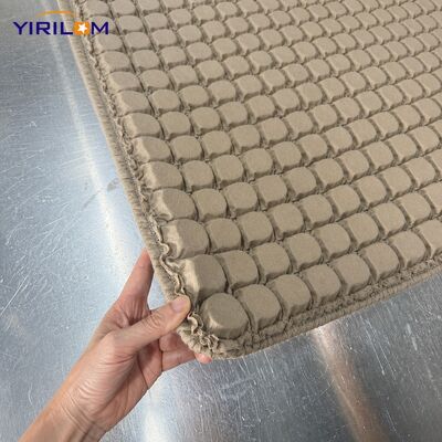 Unidad de mini resortes ensacados de tamaño personalizado con soporte de borde y alambre de acero de alto carbono para cojín de muebles