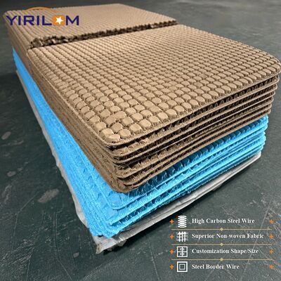 Unidad de micro resortes de acero de alto carbono con sistema de soporte zonificado y estructura transpirable para el confort del colchón