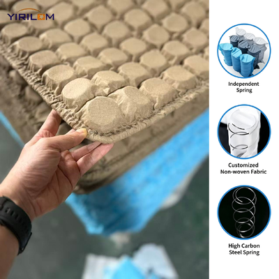 Tamaño personalizado Mini Pocket Spring Layer Reforzado de acero marco de alambre de borde para el sofá cojín Inserción colchón Comodidad OEM
