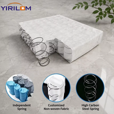 Sofá silencioso de acero al carbono de resorte de bolsillo con tamaño personalizable para muebles tapizados silenciosos