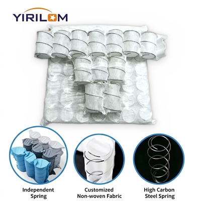 Resorte embolsado independiente directo de fábrica de Foshan para asientos de sillas de sofá para suministro a fabricantes de muebles globales