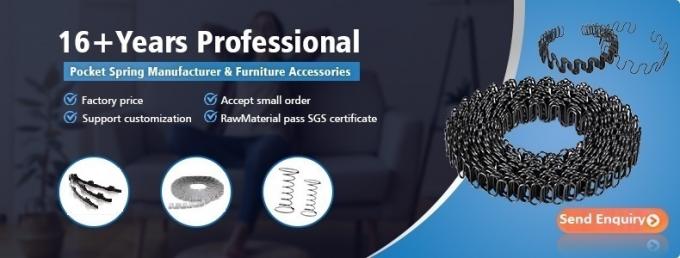 Sofá Color Negro Clip Strips para el Sofá Hardware 12cm Muebles Accesorios 5