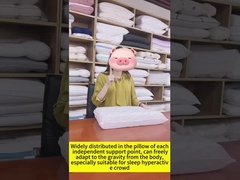 almohada de resorte de bolsillo