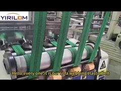 Sofa elástica de cintas