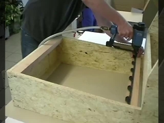 de plástico para el resorte en zigzag