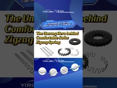 Muelle zigzag para el sofá