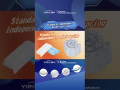 tamaño personalizado de resorte de bolsillo