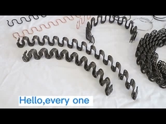 3.6 mm de resorte zigzag en forma de S para accesorios de muebles de sofá