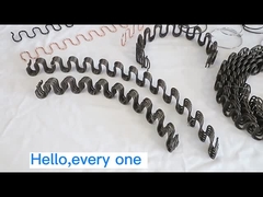 50 mm de altura de resorte Zigzag resorte hecho de alambre de acero de alto carbono para la construcción resistente