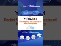 Unidad de resorte de bobina de bolsillo para colchón