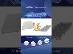 Compresión 2,2 mm Diámetro de alambre de acero colchón bobina de resorte Bonnell