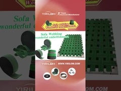 Cinturón de telas de sofá de polipropileno poliéster elástico