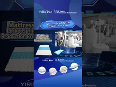 OEM Rollo de embalaje personalizado 2.0mm Pocket Spring para colchón