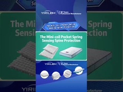 1.4mm 3cm de altura Micro Mini Muelle de bolsillo para colchón