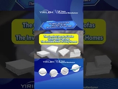 Comprimido 45*45*10cn Sofá de bolsillo de resorte