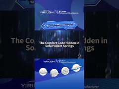 Precio barato 20 * 20 * 4 pulgadas de sofá cojín de bolsillo de resorte utilizado para la fabricación de sofá